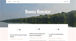 Desktop Screenshot of donnabowater.com