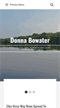 Mobile Screenshot of donnabowater.com